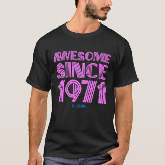 Phantastisch seit 1971 Vintag Grunge 50. Geburtsta T-Shirt