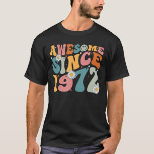 Phantastisch seit 1972 51. Geburtstag Retro Gebore T-Shirt