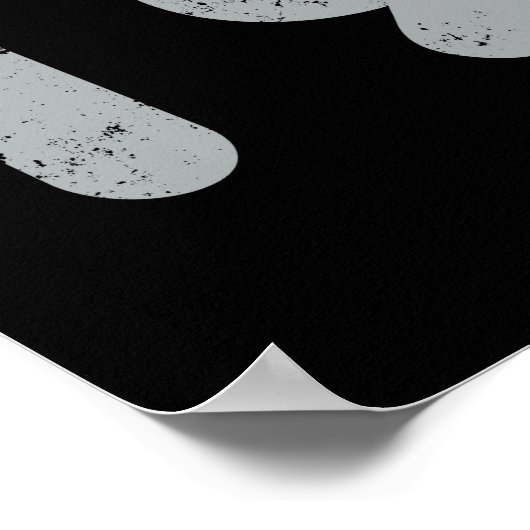 Phantastisch seit 1973 50. Geburtstag Poster (Ecke)