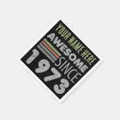 Phantastisch seit 1973 50. Geburtstag Serviette (Ecke)