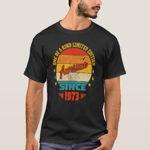 Phantastisch Seit 1973 Vintag 49. Geburtstag T-Shirt
