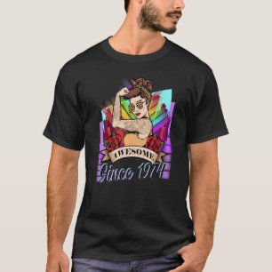 Phantastisch seit 1974 48 Jahre alter Leopard 48. T-Shirt