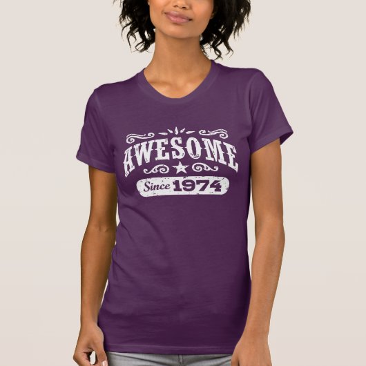 Phantastisch seit 1974 T-Shirt (Vorderseite)