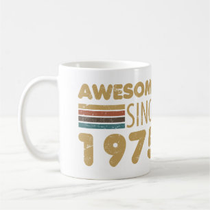 Phantastisch seit 1975 50. Geburtstag Kaffeetasse