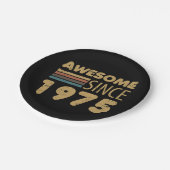 Phantastisch seit 1975 50. Geburtstag Pappteller (Schrägansicht)