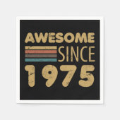 Phantastisch seit 1975 50. Geburtstag Serviette (Vorderseite)