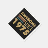 Phantastisch seit 1975 50. Geburtstag Serviette (Ecke)