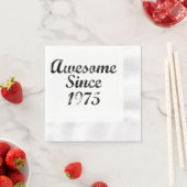 Phantastisch seit 1975 serviette (Beispiel)