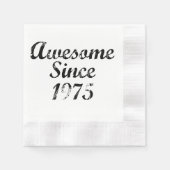 Phantastisch seit 1975 serviette (Vorderseite)