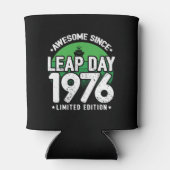 Phantastisch seit 1976 Leap Year Day Feb 29 Birthd Dosenkühler (Rückseite)