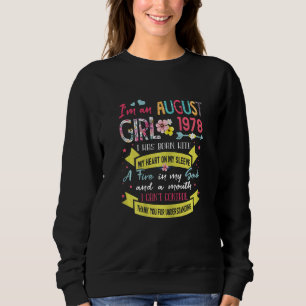 Phantastisch Seit 1978 44. Geburtstag bin ich Augu Sweatshirt