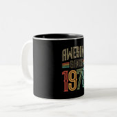 Phantastisch Seit 1978 44. Geburtstag Funny Retro Zweifarbige Tasse (Vorderseite Links)