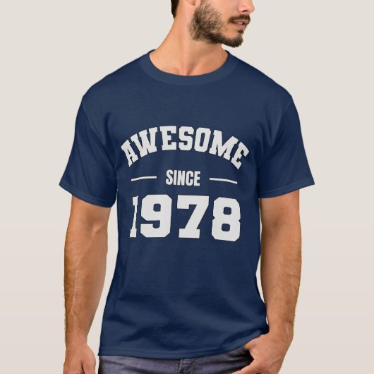 PHANTASTISCH seit 1978 - Perfektes Geschenk für Ge T-Shirt (Vorderseite)