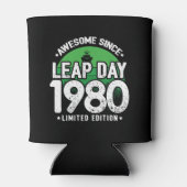 Phantastisch seit 1980 Leap Year Day Feb 29 Geburt Dosenkühler (Rückseite)