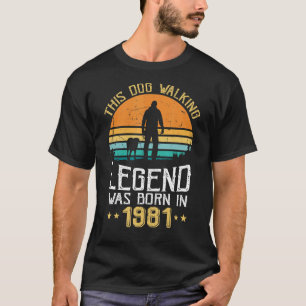 Phantastisch seit 1981 41. Geburtstag Hunde Männer T-Shirt