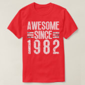 Phantastisch seit 1982 17 T-Shirt (Design vorne)