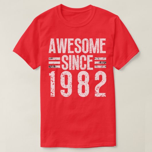 Phantastisch seit 1982 17 T-Shirt (Design vorne)