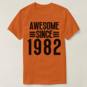 Phantastisch seit 1982 7 T-Shirt (Design vorne)