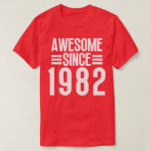 Phantastisch seit 1982 9 T-Shirt (Design vorne)
