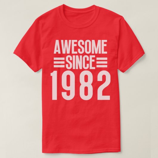 Phantastisch seit 1982 9 T-Shirt (Design vorne)