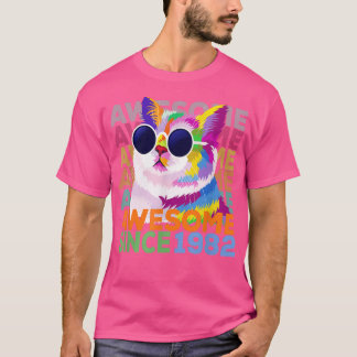 Phantastisch seit 1982 Funny Cat Lover 40. Geburts T-Shirt