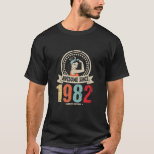 Phantastisch Seit 1982 Vintag 40. Geburtstag Party T-Shirt