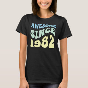 Phantastisch Seit 1982 Vintag Retro-Geburtstag T-Shirt