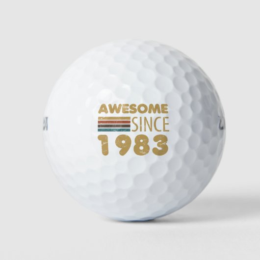 Phantastisch Seit 1983 40. Golfball (Vorderseite)