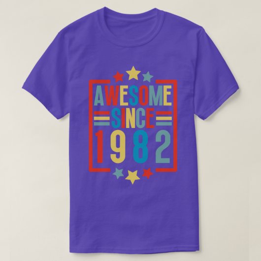 Phantastisch seit 1983 T-Shirt (Design vorne)