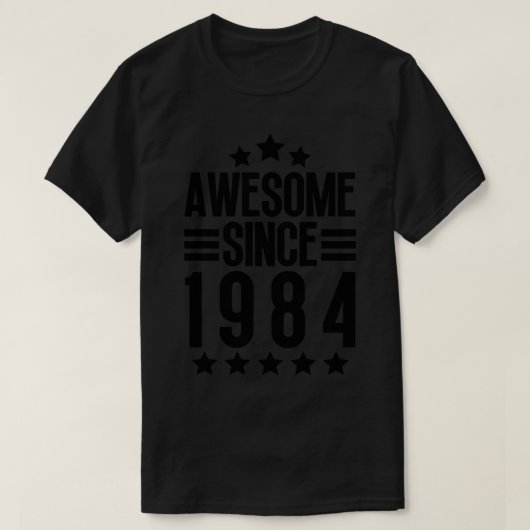 Phantastisch seit 1984 4 T-Shirt (Design vorne)