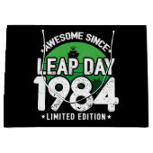 Phantastisch seit 1984 Leap Year Day Feb 29 Birthd Große Geschenktüte (Vorderseite)