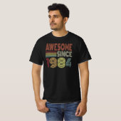 Phantastisch seit 1984 Retro Geboren 1984 Geburtst T-Shirt (Vorne ganz)