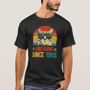 Phantastisch seit 1985 38. Geburtstag Geschenkkatz T-Shirt