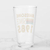 Phantastisch seit 1985 40. Geburtstag Glas (Rückseite)