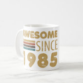 Phantastisch seit 1985 40. Geburtstag Kaffeetasse (Vorderseite Links)