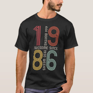Phantastisch seit 1986, 37. Geburtstag, 37. T-Shirt