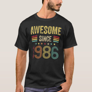 Phantastisch seit 1986 37. Geburtstag Retro T-Shirt