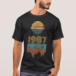 Phantastisch Seit 1987 Vintag 33. Geburtstag T-Shirt