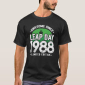 Phantastisch seit 1988 Leap Year Day Feb 29 Geburt T-Shirt (Vorderseite)