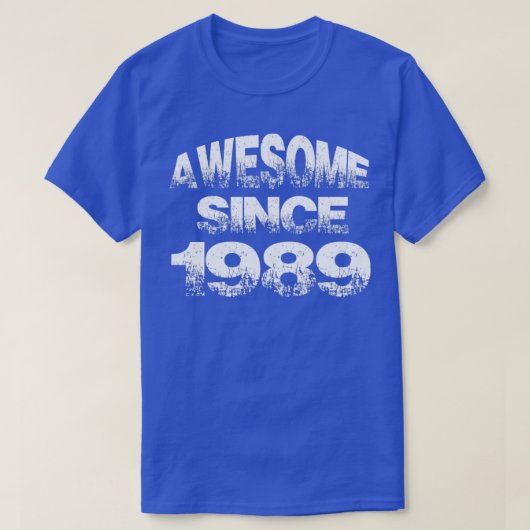 Phantastisch seit 1989 T-Shirt (Design vorne)