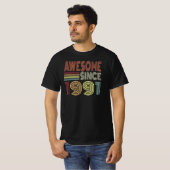 Phantastisch seit 1990 Retro Geboren 1990 Geburtst T-Shirt (Vorne ganz)
