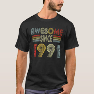 Phantastisch seit 1991 31. Geburtstag 31 Jahre alt T-Shirt