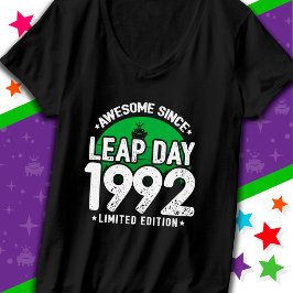 Phantastisch seit 1992 Leap Year Day Feb 29 Geburt T-Shirt
