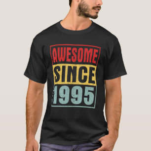 Phantastisch seit 1995 Vintag gestört 27. Geburtst T-Shirt