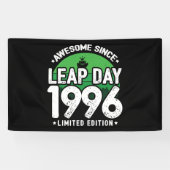 Phantastisch seit 1996 Leap Year Day Feb 29 Birthd Banner (Horizontal)