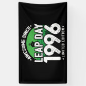 Phantastisch seit 1996 Leap Year Day Feb 29 Birthd Banner (Vertikal)