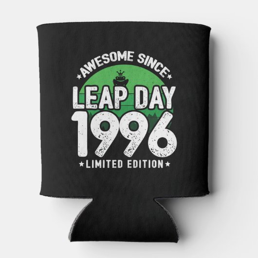 Phantastisch seit 1996 Leap Year Day Feb 29 Birthd Dosenkühler (Rückseite)