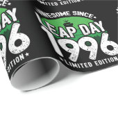Phantastisch seit 1996 Leap Year Day Feb 29 Birthd Geschenkpapier (Rolleneckpunkt)