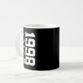 Phantastisch seit 1998 Geburtstag Bysketbyll Limit Kaffeetasse (Vorderseite Links)