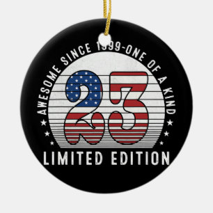 Phantastisch seit 1999 23 Jahre 23 Geburtstag Keramik Ornament